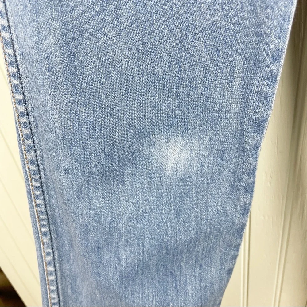 Reformation High and Straight Jeans in Indian Wash Blue Denim Women's Size 25